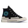 Converse Chuck 70 Hacked Heel High Tear Away - Black Blue Unisex Sneakers Iron-Grey A02407C