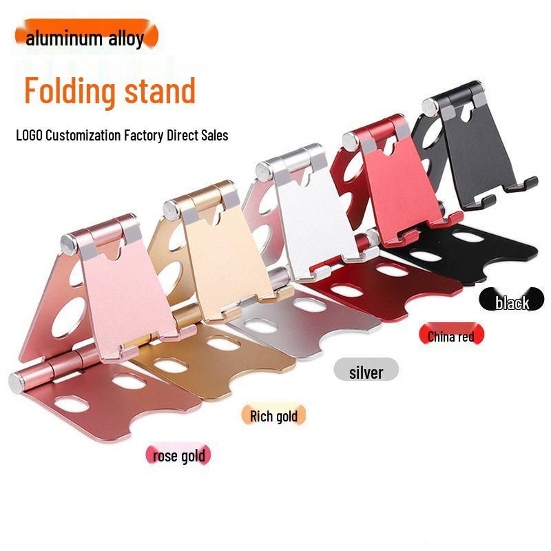 Aluminum Alloy Foldable Mobile & Tablet Stand - Portable & Universal