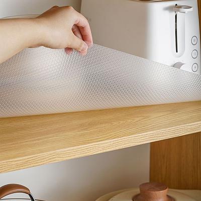 Tapis de placard de cuisine réutilisables, tapis de tiroir, sets de table lavables, anti-poussière et imperméables, tapis antidérapants pour réfrigérateur, doublures résistantes à l'huile