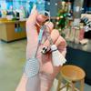 Realistic Metal Badminton Racket Keychain Perfect For Party Favors And Gifts
