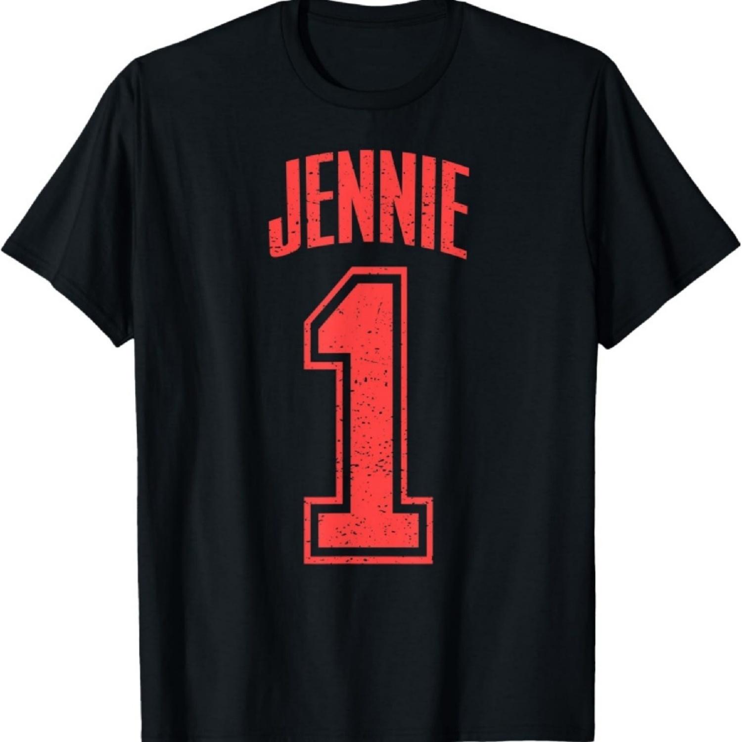 Футболка Jennie Supporter Number 1 Biggest Fan1 S чёрный