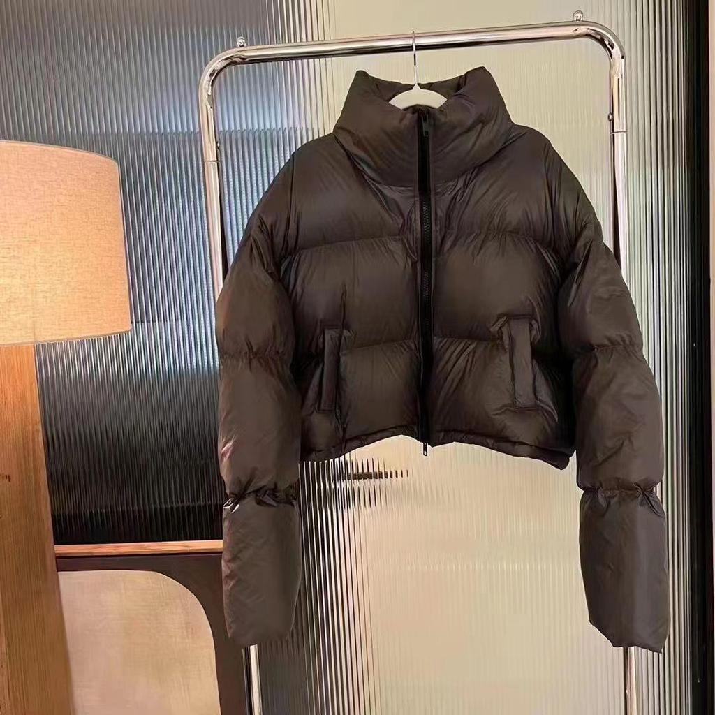 Damska bawełniana krótka kurtka z grubym kołnierzem Fashion Bread Clothing Tide Jacket