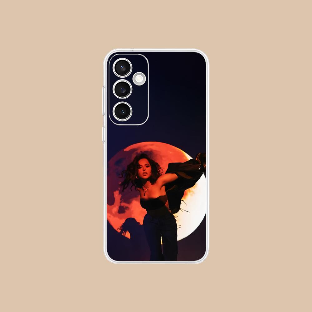 Fashion Becky G Clear Mobile Phone Case for Samsung Galaxy S25 S24 S23 S22 S21Plus FE Ultra Colorful Cover