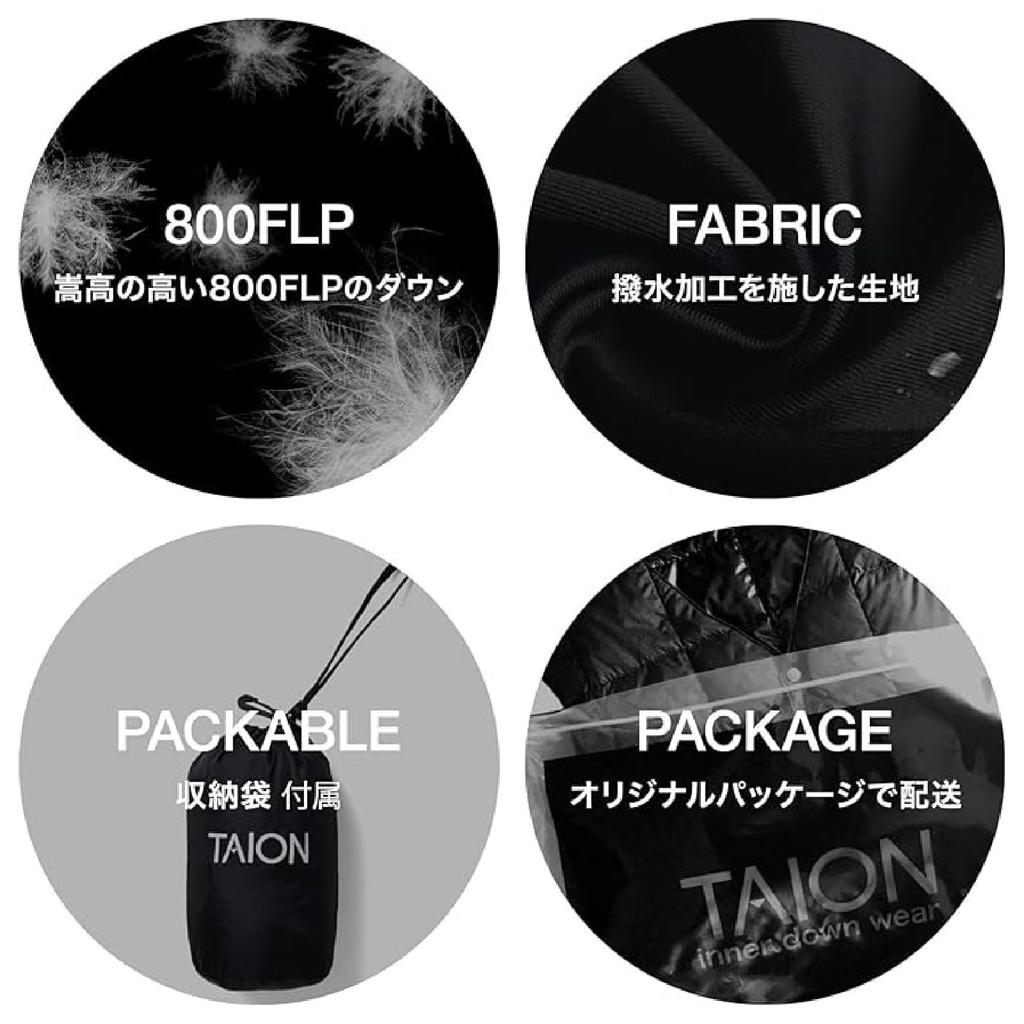 Taion Unisex Military Zip Down Vest V-Neck 001ZML-1