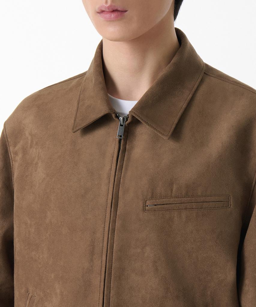 Musinsa Standard Synthetic Suede Work Jacket [Light Brown]