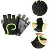 Men Women Sports Gym Fitness Workout Weightlifting Half Finger Anti-skid Gloves