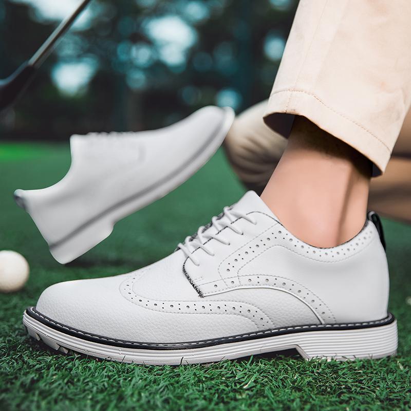 Golf Shoes Men's Four Season Anti Slip Sports Shoes New Fashionable Breathable Comfortable Nail Free Casual Sports Shoes