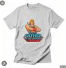 Heunisex Greatest Father In The Universe Tshirt Retro Cartoon Dad Gift Cotton Short Sleeve