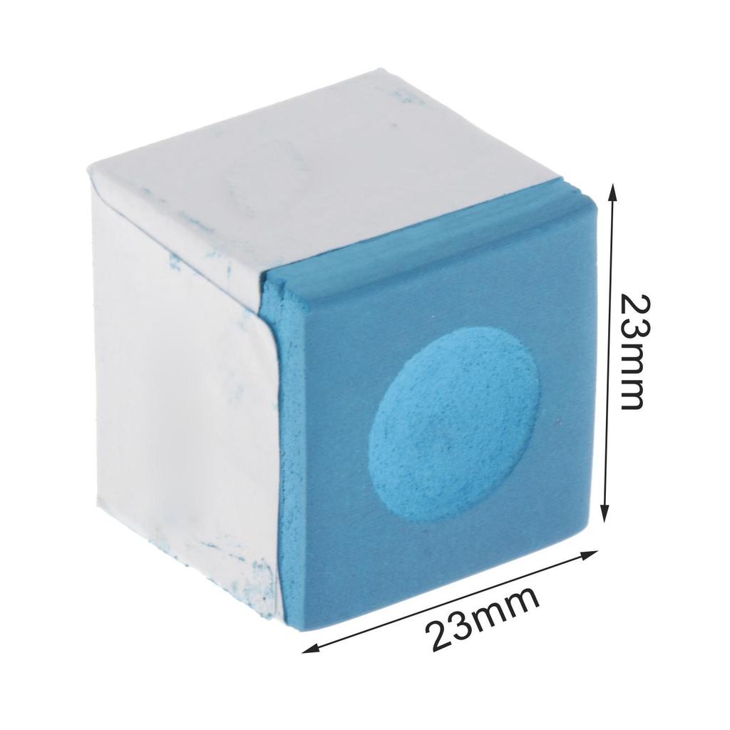 12Pcs Billiard Pool Cue Chalks Fine Texture Smooth Coating for Ball Pool Chalk