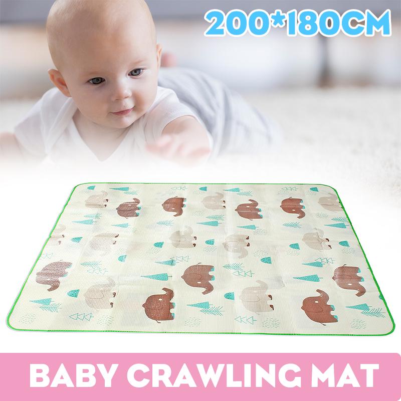 Baby Play Mat 0.5cm Thick Crawling Mat Double Surface Baby Carpet Rug