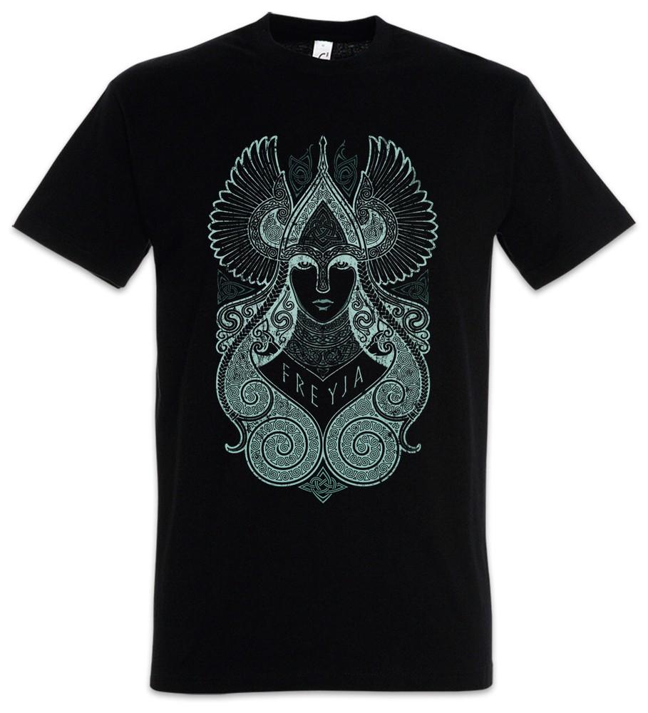 Freyja II T-Shirt Freya Freia Valhall Valhalla Vikings Odin Viking Goddess God