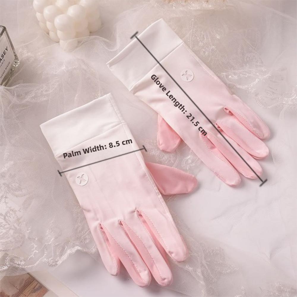 Ice Silk Sun Protection Gloves Thin Touchscreen Gloves for Driving,Golf,Hiking