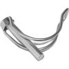 Lot of 10 Cotter Pins 8 X 45 Mm for Tube Ø40 Mm - Galvanized Steel