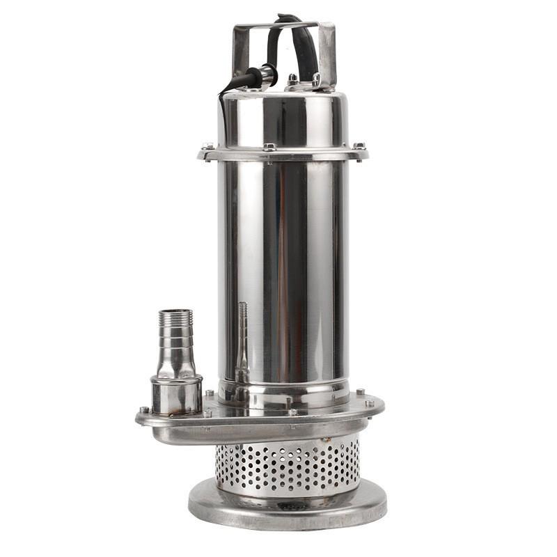 QDX304 Stainless Steel Submersible Water Pump, 220V/380V, High Head with Float Switch for Clean Water