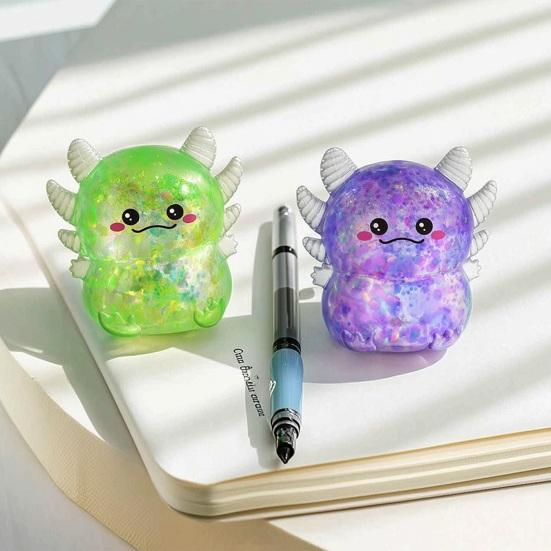 Axolotl Squeeze Toy Set, Stress Relief Toys for Adults Kids, Soft TPR Slow Rising Sensory Squeeze Balls for Anxiety Relief, Classroom Prizes Birthday