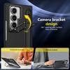 Lens Stand Phone Case For Samsung Galaxy Z Fold 7 6 5 Fold7 Z Fold6 Cover With S Pen Slot Stylus Tempered Glass Screen Protector