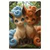 Retro Metal Sign Cute Pets Wall Decor Tin Plate Art for Living Room Bar Cafe