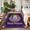 Crystal Velvet Rug Custom Name Text, Soft Non Slip Floor Mat Home DecorAnderlecht FC