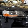 For Mitsubishi Lancer EVO7 8 9th Gen 2003-2007 Real Dry Carbon Fiber Front Headlight Eyelid Eyebrow Cover Panel Car Accessories