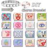 New Creative Design Eyes Colorful Flowers Cat Dog Ball Italian Charm Links Fit 9MM Bracelet Stainless Steel DIY Making Jewelry