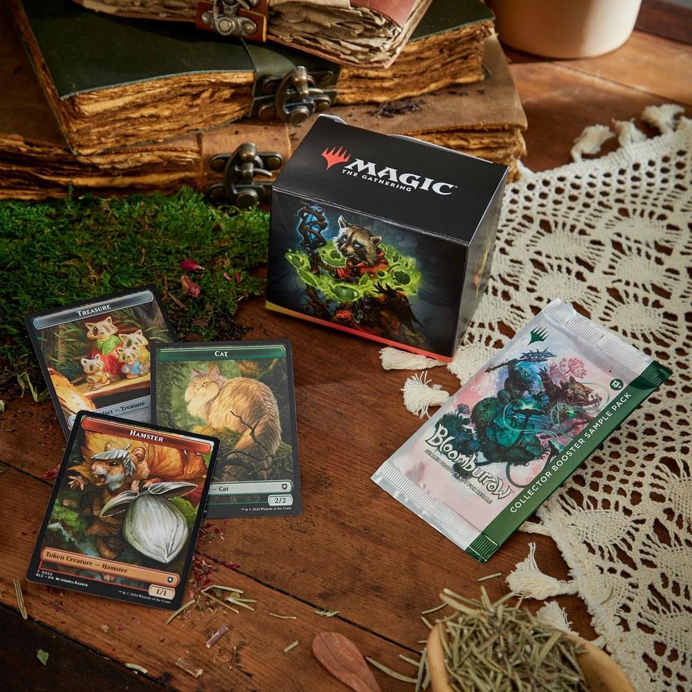 Magic: The Gathering Bloom Barlow Commander Deck Animation Army 100 Card Deck Collector Booster Sample Packs Accessories English Edition