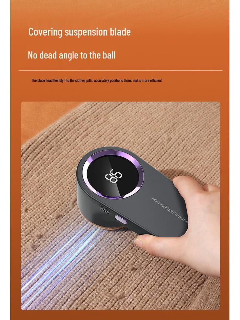 Rechargeable Fabric Shaver and Sweater De-piller
