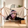Billie Eilish (32) Flanelinis pledas – švelnus akcentas miegamajam ir svetainei bei jaukia namų dovana