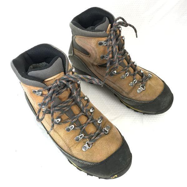 Italy Zamberlan Gore-Tex Leather Trekking Boots Brown 40 / 24.5-25.0(USED)
