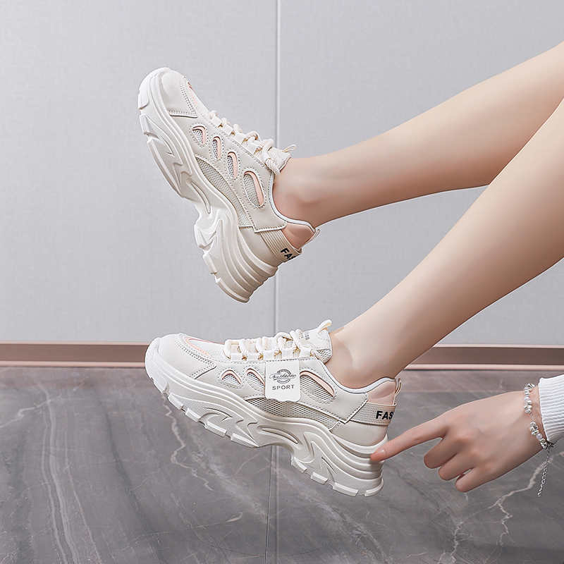Camp Outdoor Height Women Sneakers Shoes 48 High Heel Shoes For Women Sport Lofer Sapateneis Traning Outings Fat Health