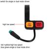 ABS Double Drive Switches With Headlight Integration For Electric Scooters 5 Pin Motor Control And Headlight Adjustment