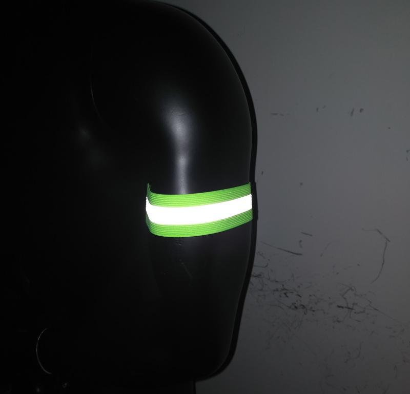 Reflective Night Run Armband: Enhanced Visibility for Cycling, Running, and Traffic Safety. Includes Ankle Strap.
