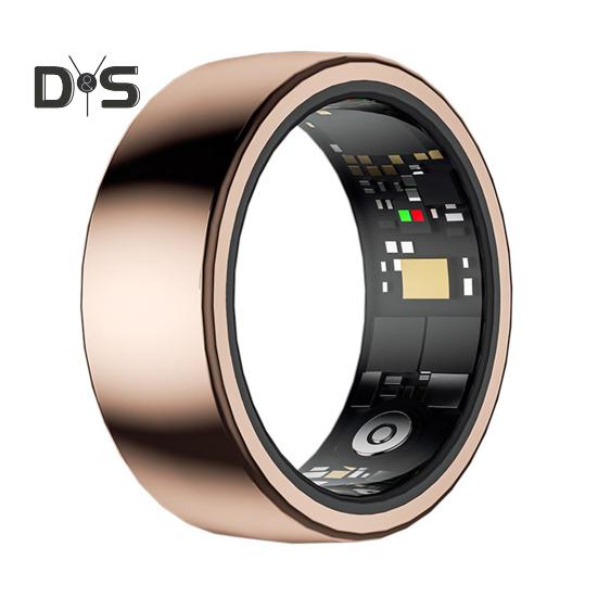 Pierścień Smart Ring Fitness Tracker z funkcją śledzenia ruchu IP68 Wodoodporny, kompatybilny z Bluetooth Monitor snu Pierścień Health Tracker