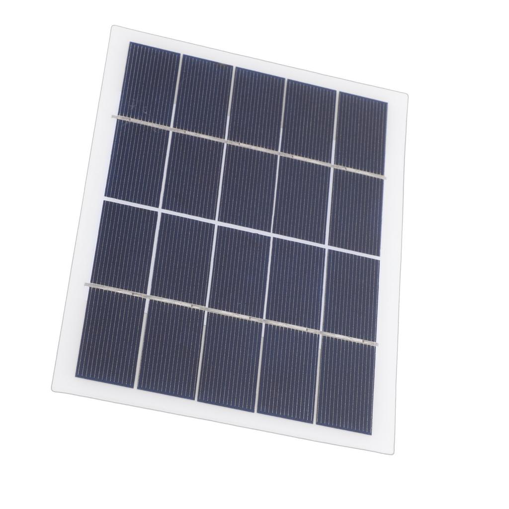 Solar Panel 3W Type C Interface Polycrystalline Silicon Solar Panel for Courtyard Light Security Camera