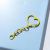 Heart Figure Eight Lobster Clasp Keychain DIY Beads Bag Pendant Accessories