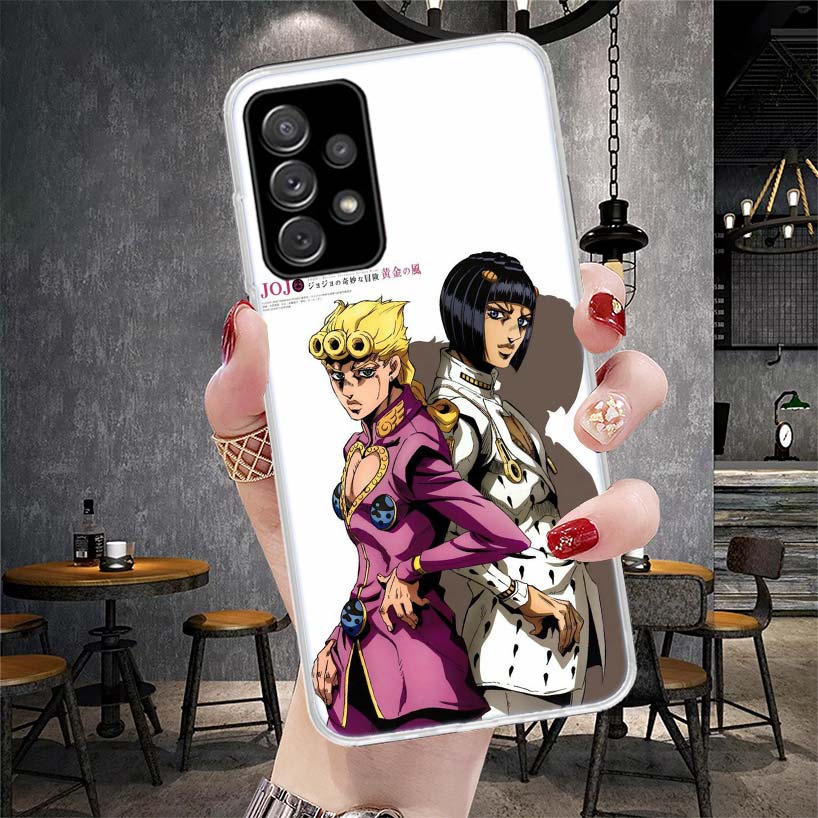 JoJo Bizarre Adventure Golden Wind Phone Case For Samsung Galaxy A13 A14 A15 A16 A17 A53 A54 A55 A56 A57 A33 A34 A35 A36 A37 A23