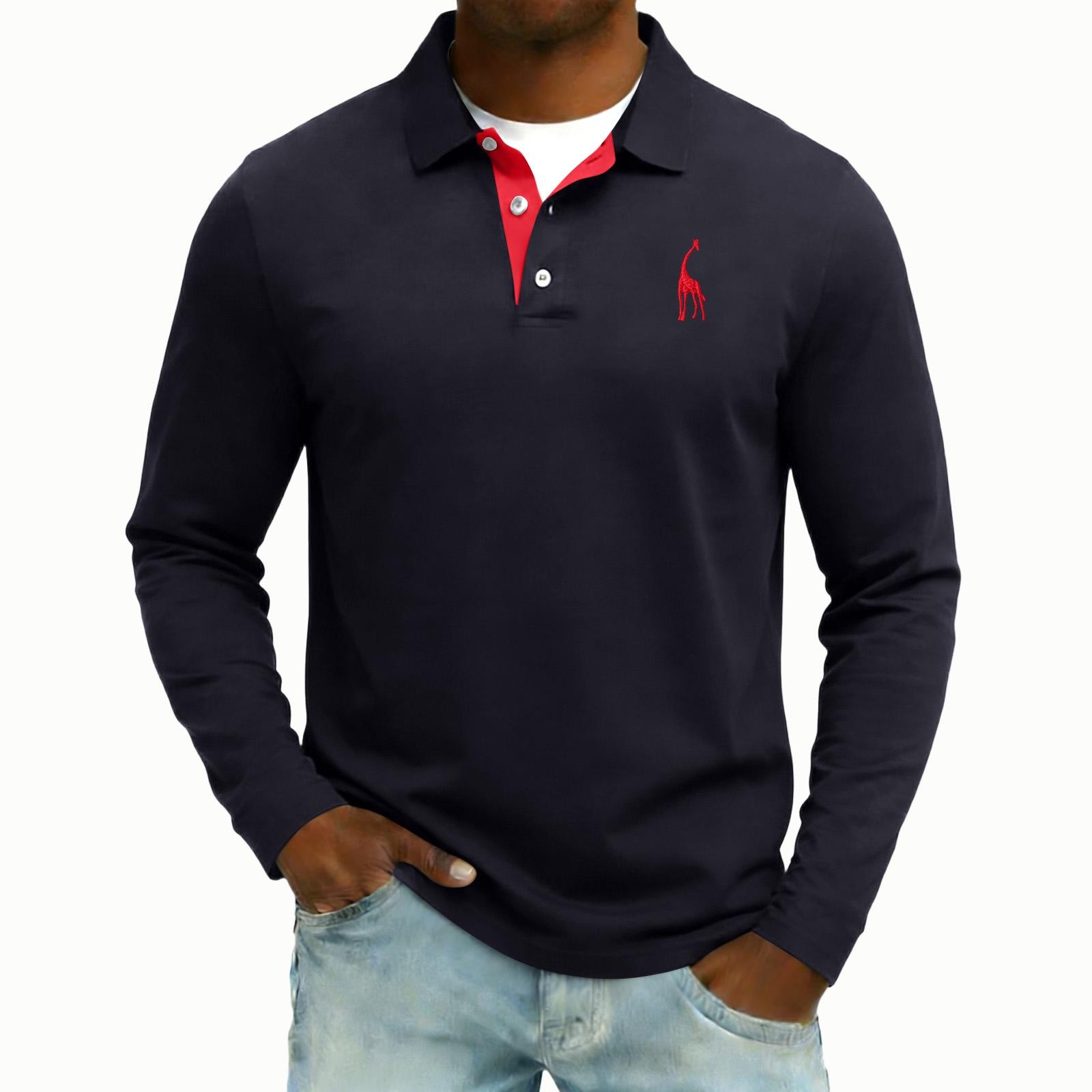 Men s Long Sleeve Tops Men s Casual Fashion Long Sleeve Tops L