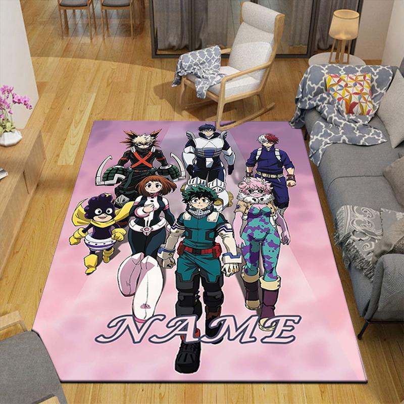 Custom 1Pc Hero Plaza Adventure Rug Office Carpet Indoor Outdoor Entrance Doormat Nonslip Soft And Comfortable Living Room D2915121
