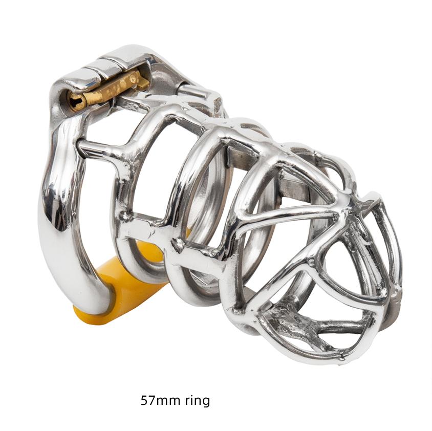 Ergonomic Stainless Steel Stealth Lock Male Chastity Device,Cock Cage,Penis Lock,Cock Ring,Chastity Belt, S064