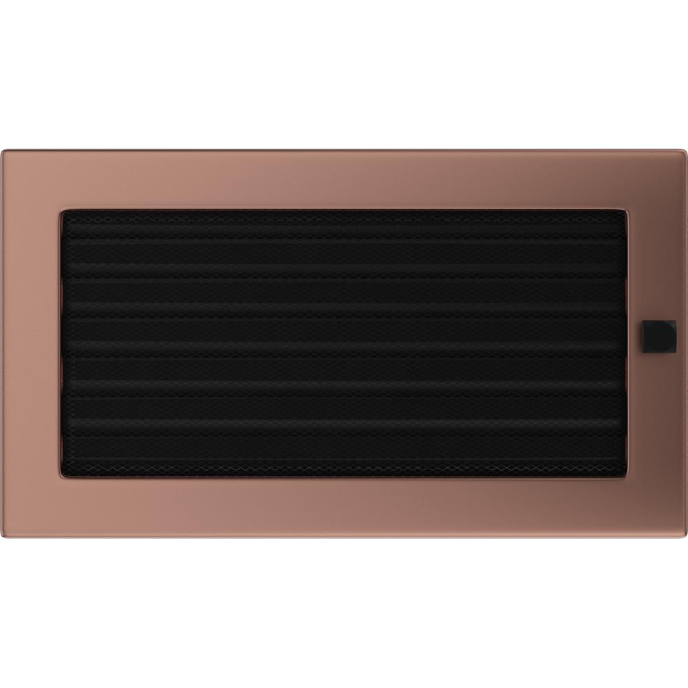 Vent Cover 17x30 Galvanic Copper with Blinds