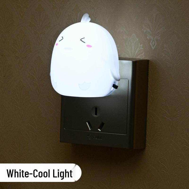 LED Cartoon Night Light with Socket Switch for Bedroom or Hallway