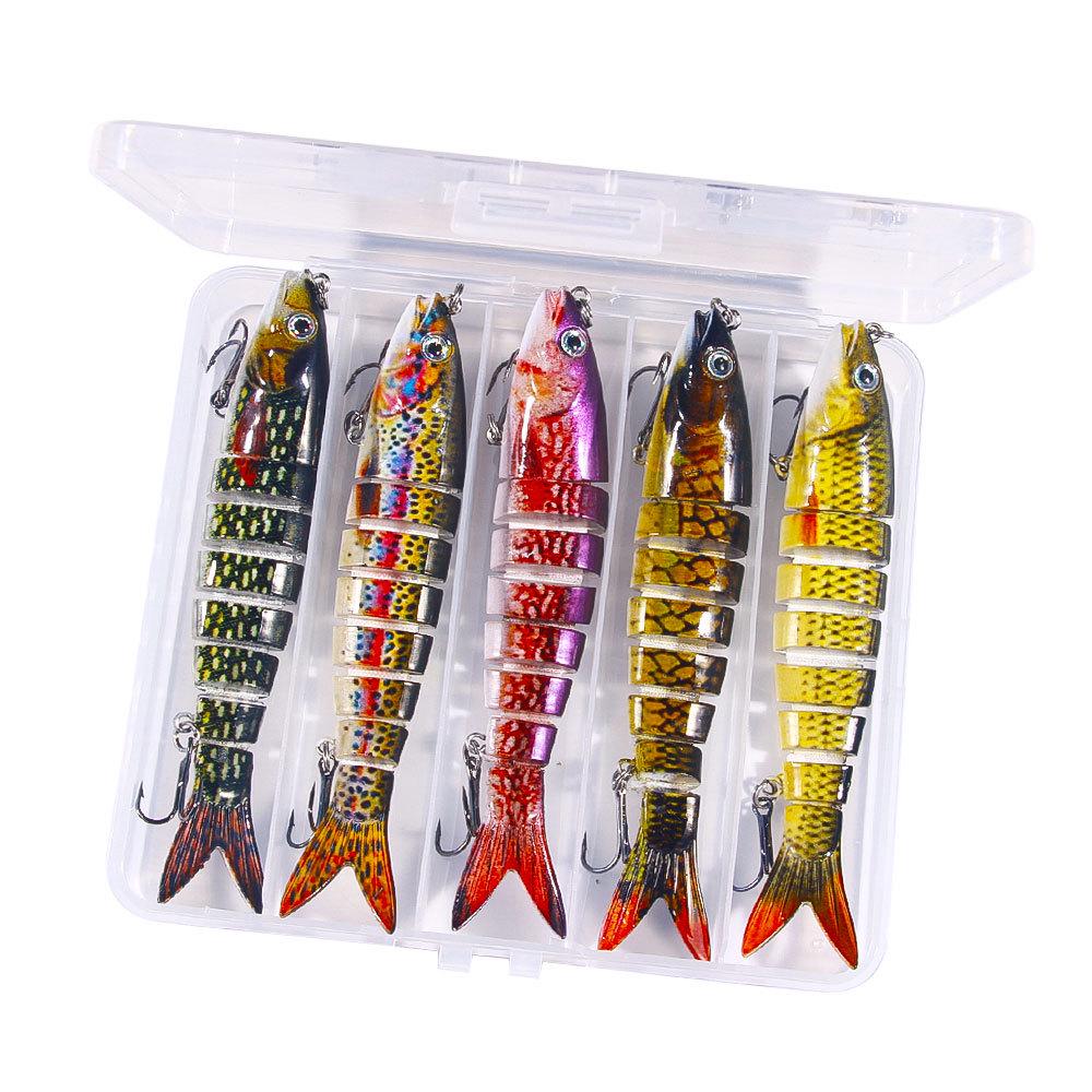Isca de Pesca Biônica Articulada - 16 Cores, 13cm/18g