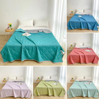 Summer Cooling Quilt for Hot Sleepers Light-weight Breathable Cooling Quilt Padded Summer Quilt for Bed Sofa Stay Cool from Night Sweats