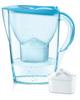 Brita 1.4L Marella Cool Orchid Blue Water Filter Jar with One Cartridge (Japan Specification, Official Japanese Product)