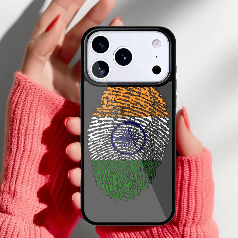 

Indian Flag Phone Case for iPhone 17 16 15 14 13 Pro Max Back Cover for 12 11 Pro Coque iPhone17 Pro Max