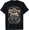 Holy Trinity Air Fuel Spark Jesus Mechanic Engine T-Shirt