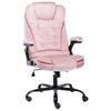 Office Chair in Pink Velvet