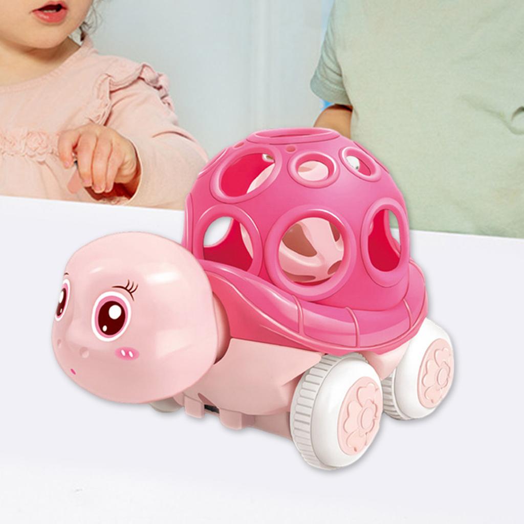 Funny Cartoon Bear Inertia Car Toy for Kids Enhances Fine Motor Skill for Children Interactive Toy Car Push and Go Toy