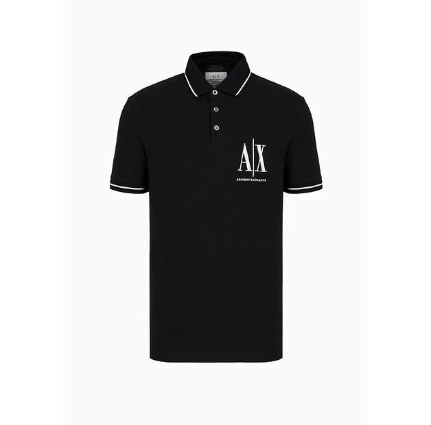 Armani Exchange 8NZFPA_Z8M5Z поло с короткими рукавами