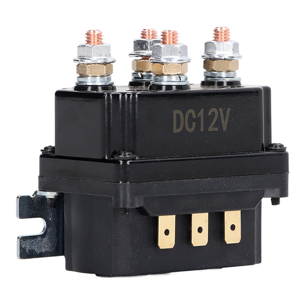 Elektrisches Windenrelais, 250 A, Messingspule, stabile Leistung, Winden-Magnetrelais-Schütz für ATV, 12 V
