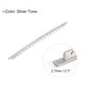 uxcell Electric Bass Wire Guitar 21 Silver Replacement for Bass 21 Pieces Frets, Fretboard, Frets, 2.7mm, Tone, Frets,